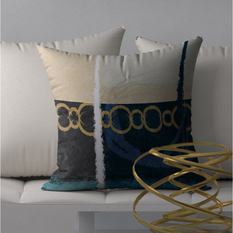 Housse de coussin carrée/insert, 20 po X 20 po