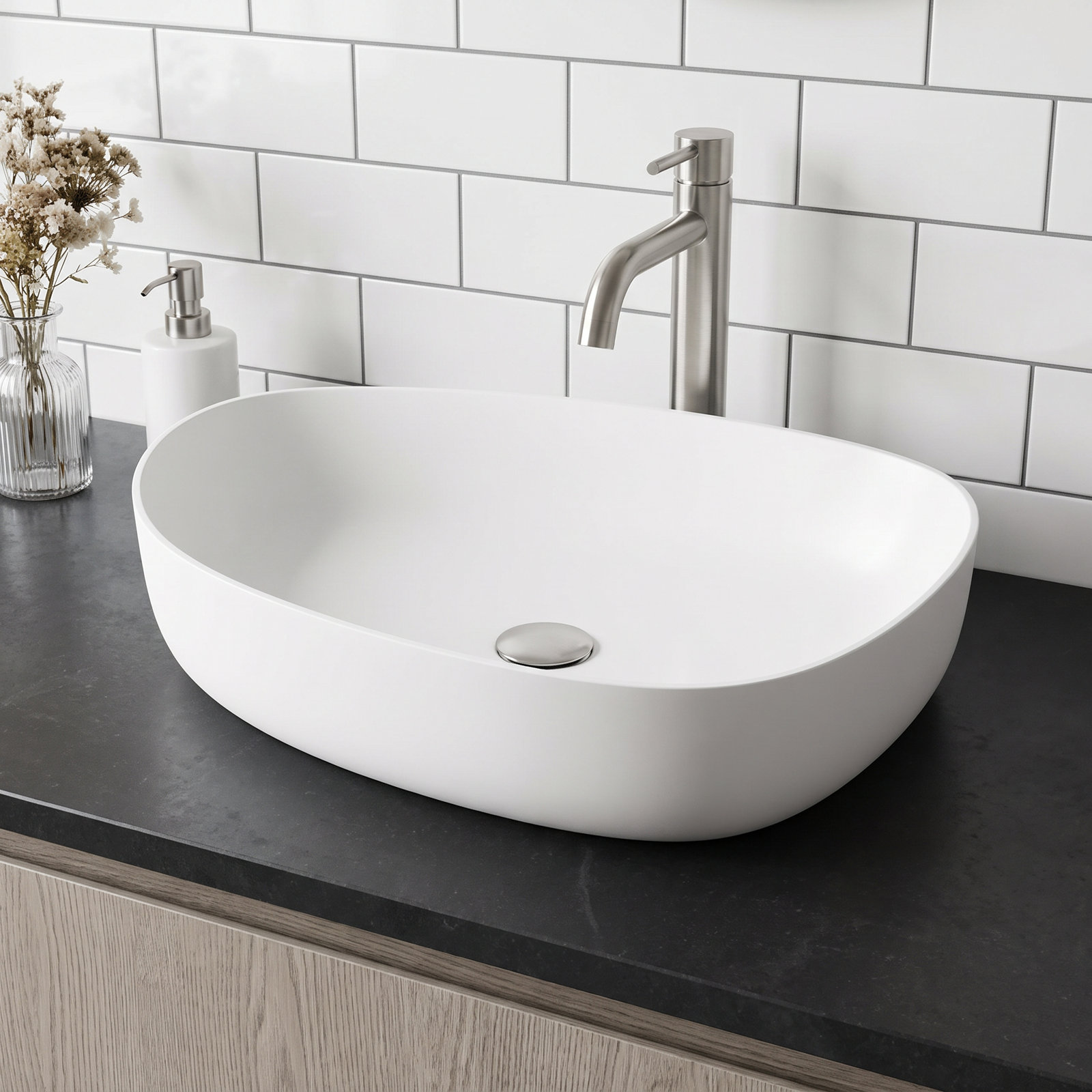 Peony Specialty Vessel Bathroom Sink
