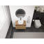 Meuble-lavabo de 30 po avec lavabo d'art en céramique, 2 portes à fermeture douce, montage flottant, contreplaqué