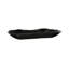Aragonite Canoe Bowl, Black