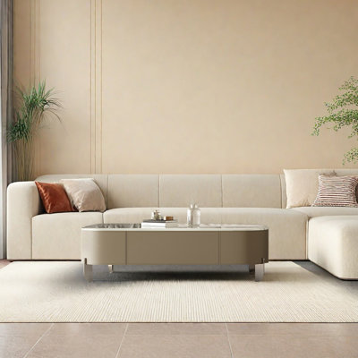 Table basse en marbre