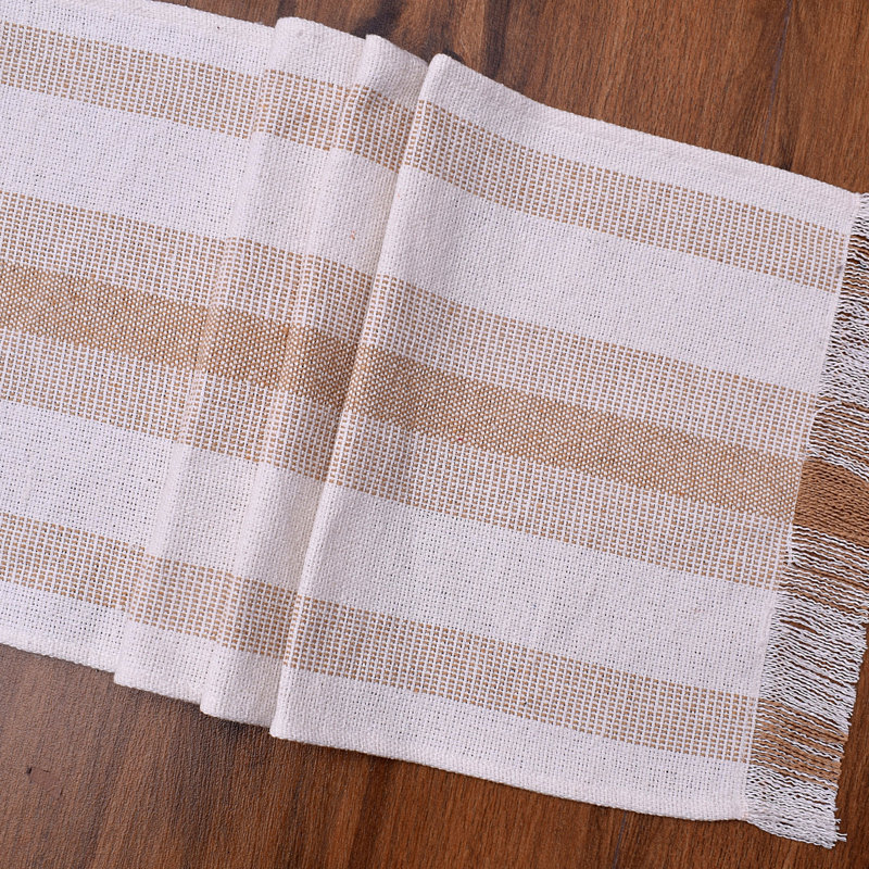 Chemin de table Navaneeth, Beige