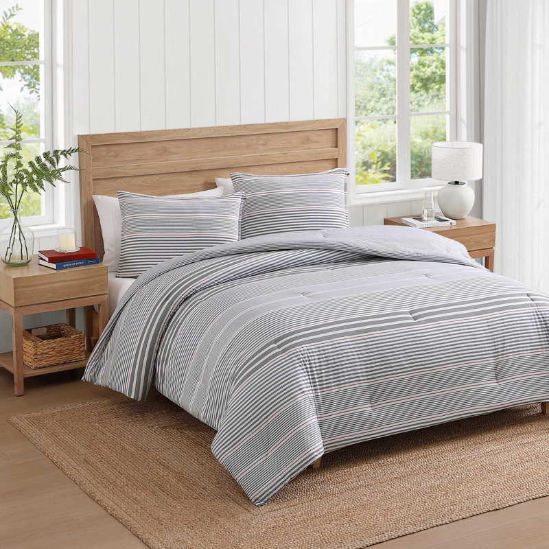 Ensemble de housse de couette Tommy Hilfiger Danbury, 3, Housse de couette très grand + 2 très grandes ta