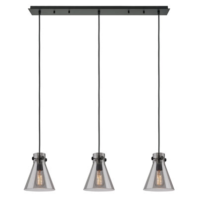 Luminaire suspendu 3 lumières Amrith