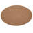 Hand Knotted Loom Wool Eco-Friendly Area Rugs - Round, Camel Color, Plain Solid Design, High Pile Thick Handmade Anti Skid Area Rugs for Living Room, Bed Room-317558748-318992313
