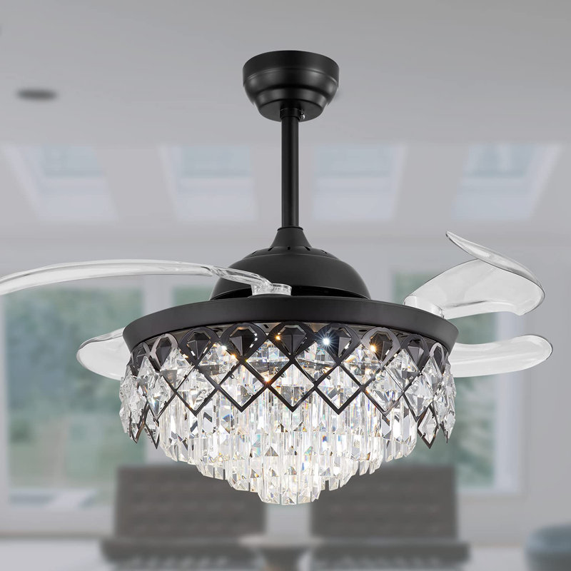 Jacoby-Leyva 20'' Ceiling Fan with Light Kit