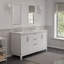 Elizabeth 60" Double Bathroom Vanity Set with Mirror-1498057497-1498057498
