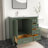 Anvay 36 in. Single Sink Freestanding Bath Vanity in Forest Green with Carrara Marble Top-1730614988-1621704773