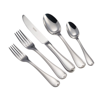 Vicenza 20 Piece 18/10 Stainless Steel Flatware Set, Service for 4
