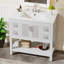 Meuble-lavabo simple 36 po avec comptoir