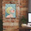  Reproduction d'art mural sur toile 12 po x 16 po «Syn synchronized Swimmer 1» par Grace Popp