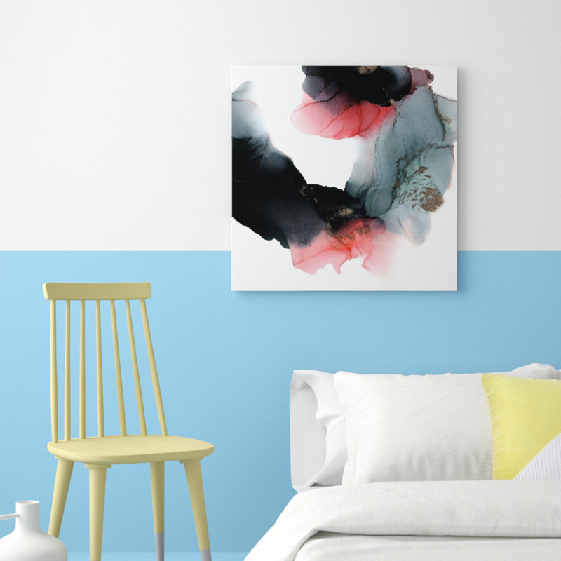 Coral by Fern Siebler - Painting on Canvas, Unframed Print, 41 cm H x 41 cm W x 0.1 cm D