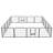 16 Panel Heavy Duty Dog Exercise Pen-93803043