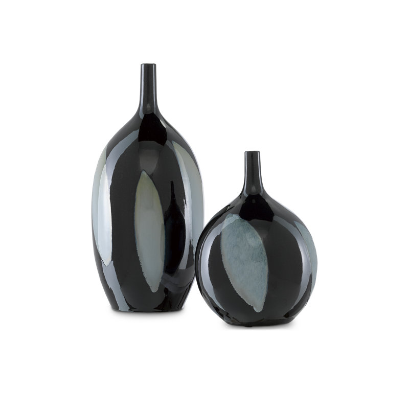 Let Us Twist The Glass Handmade Ceramic Table Vase