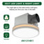 80 CFM Bathroom Exhaust Fan with Light-98097737