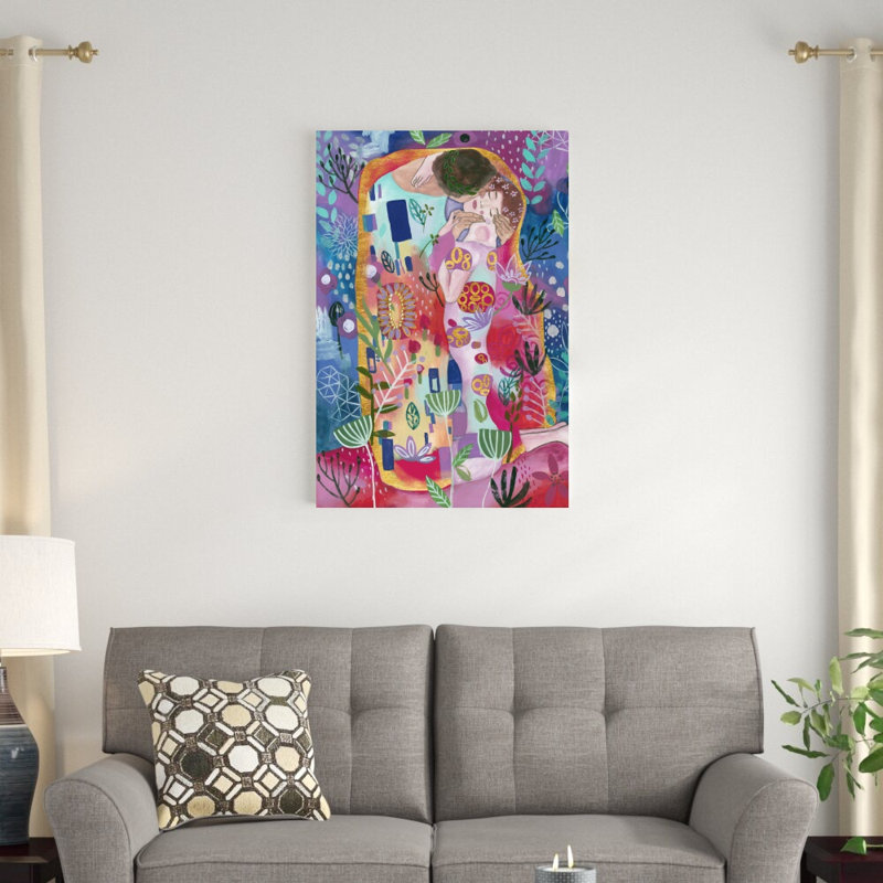 «In Dreams II» par Melissa Wang - reproduction d'art sur toile tendue, H 36 po x l 24 po