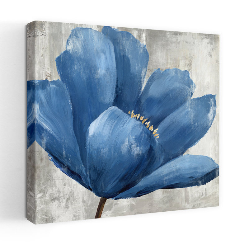 (Ez548-A) Ever Bloom I, art floral naturel contemporain, H 32 po x l 32 po