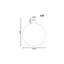 9cm Solid Colour Plastic / Acrylic Bauble