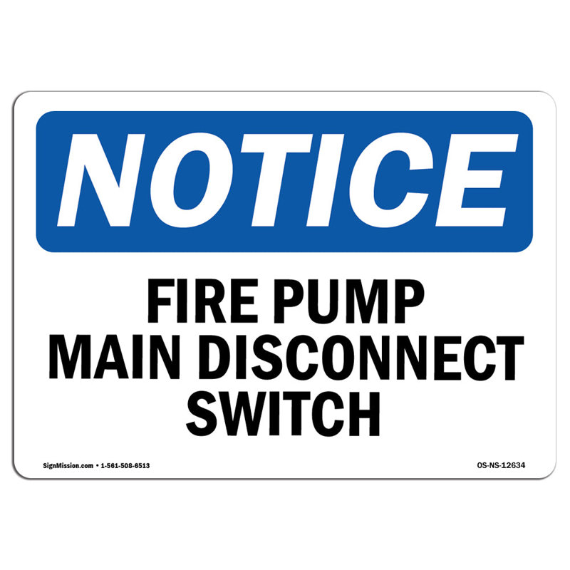 Notice Sign