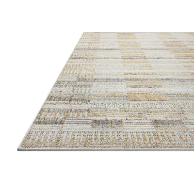 Loloi Tibo Granite / Gold Area Rug