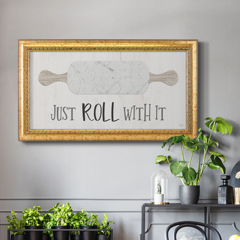 «Roll With It» - Reproduction d'un seul cadre photo sur toile, H 29 po x l 53 po x P 1,5 po