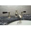 Connaught Black Lever Widespread Bathroom Faucet-32123887