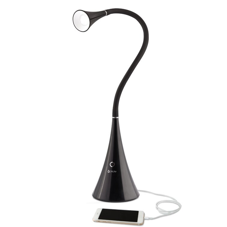 Flexible LED Gooseneck Lamp, Gray