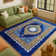 Serenity Large Area Rug With Non-Slip PVC Backing Oriental Style 200x300cm Carpet For Living Room, Bedroom, Lounge, Or Dining Room
