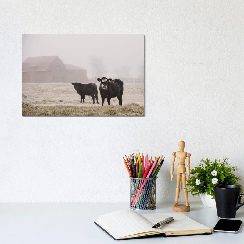 Farm Study III by Adam Mead - Wrapped Canvas Print, 20.32 cm H x 30.48 cm W