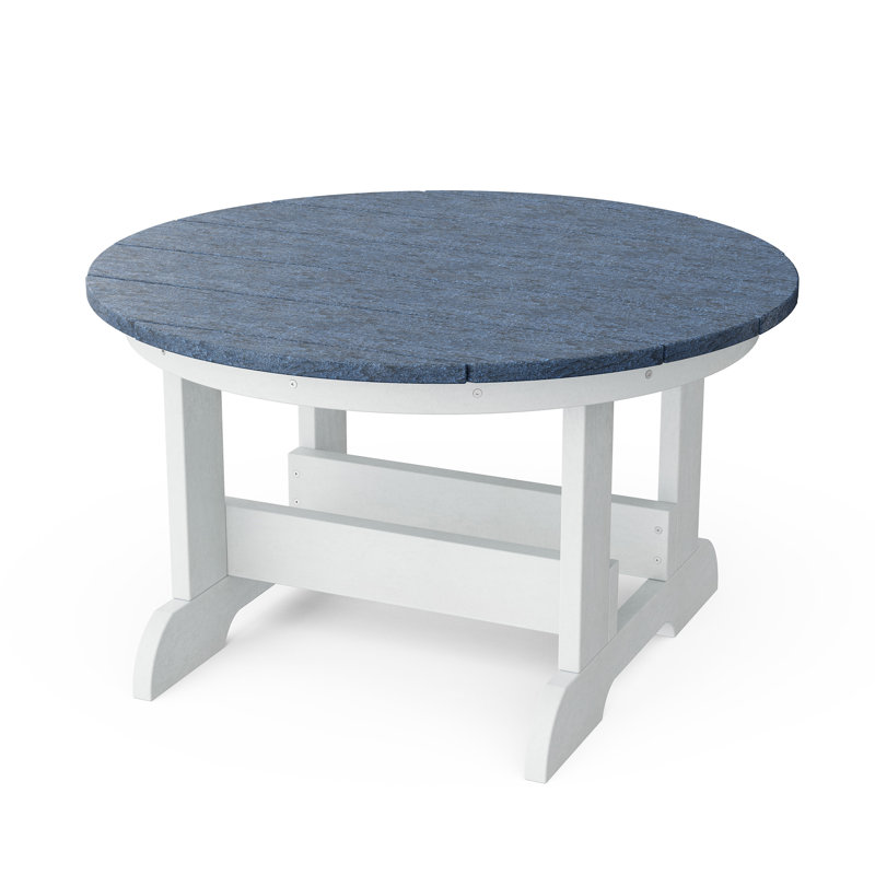 Heritage Conversation Table, Patriot Blue/White