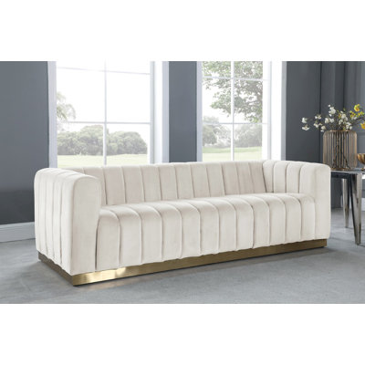 Tyneside 86.5'' Velvet Sofa