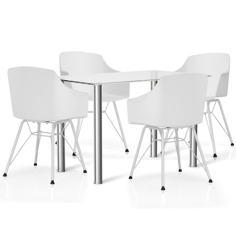 Batasi 4 - Person Four Leg Base Dining Set
