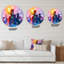 Paysage urbain de gratte-ciels dans la ville moderne - horloge murale moderne-59913544