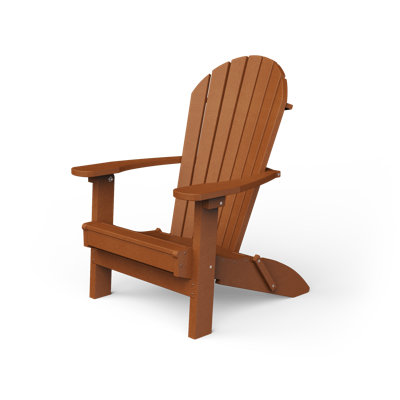 Chaise Adirondack pliante en plastique Wisby