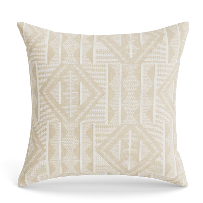 Prestige Linen Pillow Cover & Insert, Square 24"