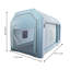 Tente de cabine de pulvérisation gonflable 13 x 8 x 8 pi avec système de filtre à air et 2 ventilateurs