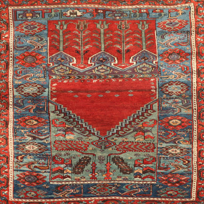 Tapis bleu Southwestern