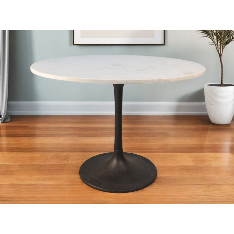  Table de salle à manger 40 po, 30" H x 40" W x 40" D, Black