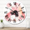 Horloge murale surdimensionnée