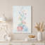 «Pastel Floating Stones», aquarelle sur toile-1303457390