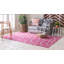 Tapis intérieur / extérieur rose / gris à imprimé animal Murphey-993306468