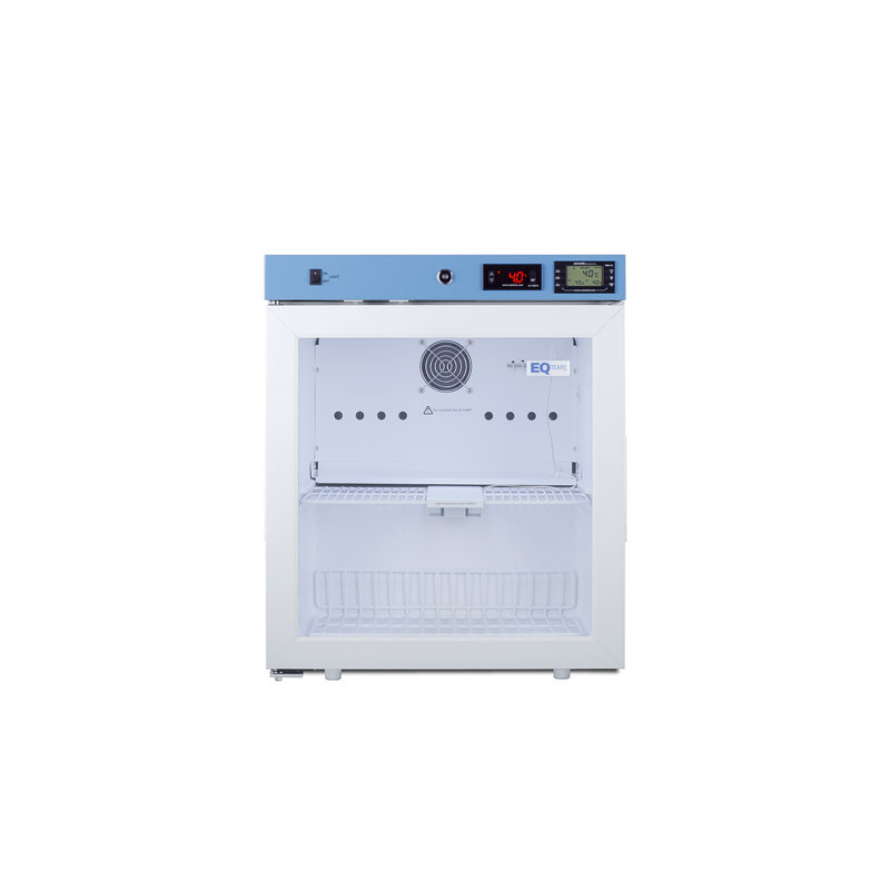 EQtemp 19" Wide Compact Healthcare refrigerator, Left Hand Swing