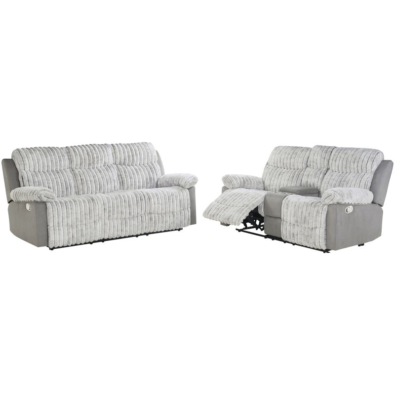 Gris avec inclinaison manuelle, 3, rembourrage en mousse mi-ferme et en fibres, tissu, Gris