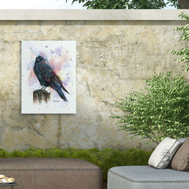 Toile d'extérieur Dave Bartholet Nevermore, H 14 po x l 19 po