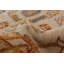 Tapis ivoire en laine noué à la main Finest Agra Jaipur 8 pi 0 po x 9 pi 11 po