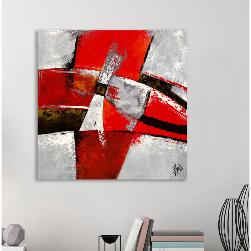 " Graphique II " by Jadis, 12" H x 12" W x 1.5" D