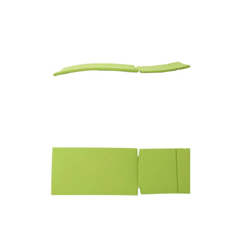 2PCS Green Salem Outdoor Chaise Lounge Cushion - No Chaise Lounge Included, Green