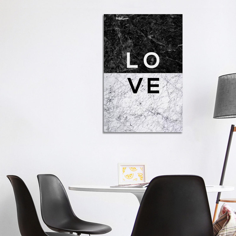 Love B&W by Orara Studio - Wrapped Canvas Print, 101.6 cm H x 66.04 cm W x 1.91 cm D