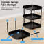 Étagère à chaussures étroite à 6 niveaux pour chaussures-2041497404-2041497405