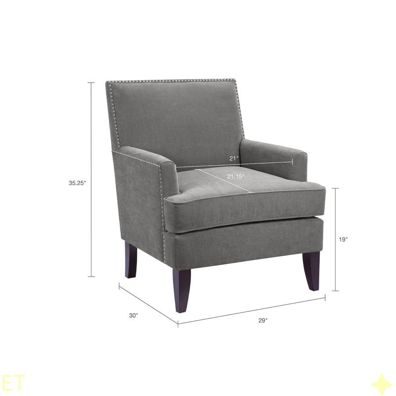 Fauteuil club Track Track, Gris